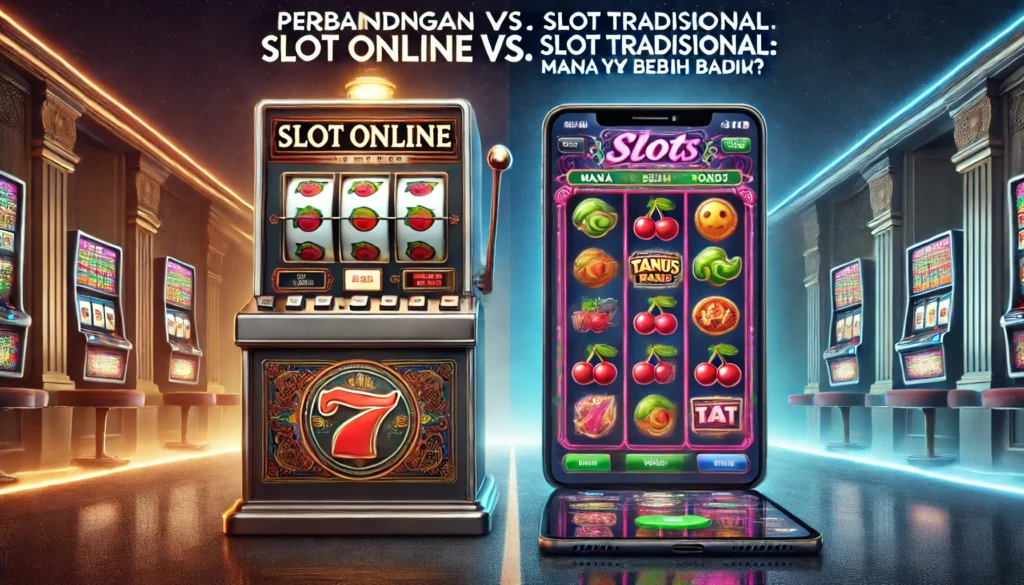 Perbandingan Slot Online vs. Slot Tradisional: Mana yang Lebih Baik?